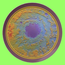 Lunar Crater plate plates