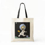 Lunar Dog Park Tote Bag