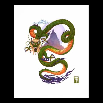 Lunar Dragon print