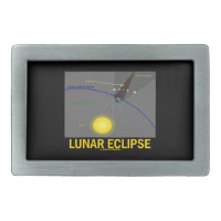 Lunar Eclipse (Astronomy Attitude) Belt Buckle