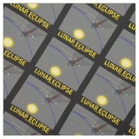Lunar Eclipse (Astronomy Attitude) Fabric