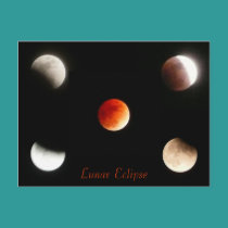 Lunar Eclipse postcards