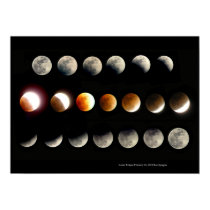 Lunar Eclipse posters by MrGlowworm Lunar Eclipse posters