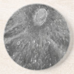 Lunar Impact Crater Tycho on Earth's Moon Beverage Coaster