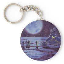 Lunar Landing Key Chain