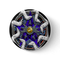 lunar pentacle buttons