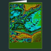 Lunar Surface Map cards