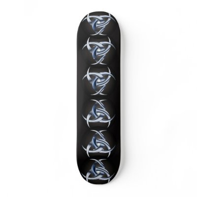 Lunar Triple Goddess Skateboard by pentagramstar