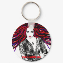 Luna's Wild Hair Keychain