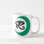 LunaSees Logo Mug (Jade with jade iris)