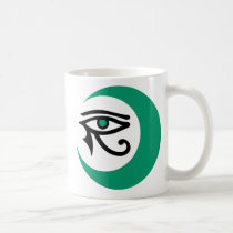 LunaSees Logo Mug (Jade with jade iris) mugs