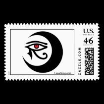LunaSees Love Postage stamps