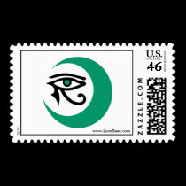 LunaSees Postage (jade / jade eye) stamps