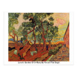 Lunatic Garden Of St-Remy By Vincent Van Gogh Postcard