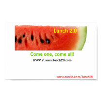 Lunch 2.0 Poster - Watermelon posters by lunch20 Lunch 2.0 Poster - Watermelon posters