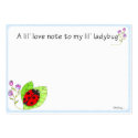 Lunch box love note business cards by ChinaGirlLove Lunch box love note business cards