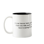 Lunch-Eating Bear Coffee Mug