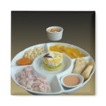 Lunch in Lima Fridge Magnet