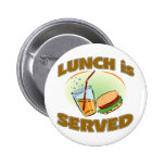 Lunch Is Served Button