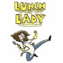 Lunch Lady fitted Women's Tshirt