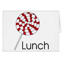 Lunch Lollipop cards by lovemysweets Lunch Lollipop cards