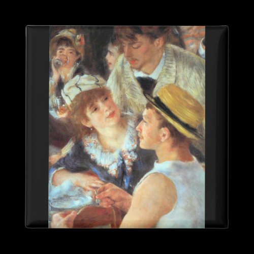 Lunch on the boat party, detail by Pierre Renoir Refrigerator Magnets