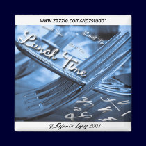 Lunch Time magnets by 2LPZstudio Lunch Time magnets