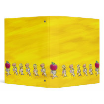 Lunch Time Mice Avery Binder