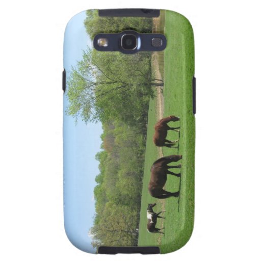 Lunch with Friends three friends Galaxy S3 Cases