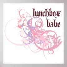 Lunchbox Babe Poster