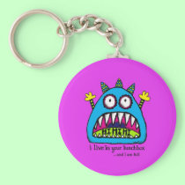Lunchbox Monster Keychain keychains