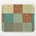 Lunchbox Pop Art Mouse Mat
