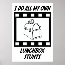 Lunchbox Stunts Print