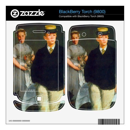 Luncheon by Edouard Manet BlackBerry Torch Decal