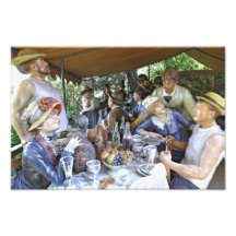 Luncheon of the Boating Party Art Photo