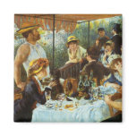 Luncheon of the Boating Party by Pierre Renoir Refrigerator Magnet