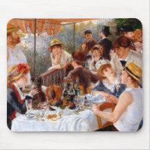 Luncheon of the Boating Party Mousepads