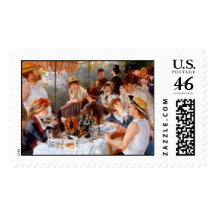 Luncheon of the Boating Party Stamps