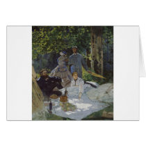 Luncheon on the Grass, Central panel (1865) cards