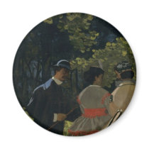 Luncheon on the Grass, Left Panel (1865) magnets