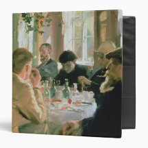 Lunchtime, 1883 vinyl binders