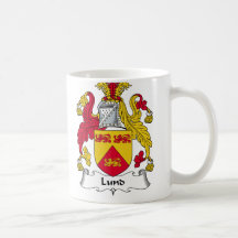 Lund Family Crest Mugs