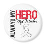 Lung & Bone Cancer - Always My Hero My Mother Refrigerator Magnets