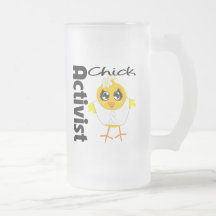 Lung Cancer Activist Chick Coffee Mug