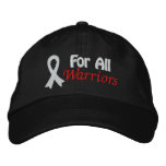 Lung Cancer Awareness For All Warriors Baseball Cap