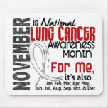 Lung Cancer Awareness Month Every Month For ME Mousepad