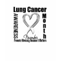 Lung Cancer Awareness Month Matters t-shirts by cancerapparel Lung Cancer Awareness Month Matters t-shirts