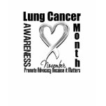 Lung Cancer Awareness Month Matters T-shirt