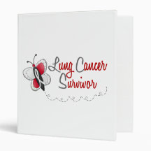 Lung Cancer Butterfly 2 Survivor Binder
