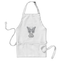 Lung Cancer Butterfly aprons by fightcancertees Lung Cancer Butterfly aprons